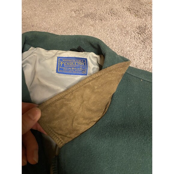 Vintage Pendleton Western Wear Wool Green Jacket Size Men's XL - Picture 8 of 8